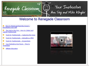 Renegade Classroom